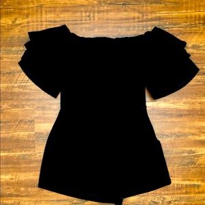 She & Sky Strapless Romper